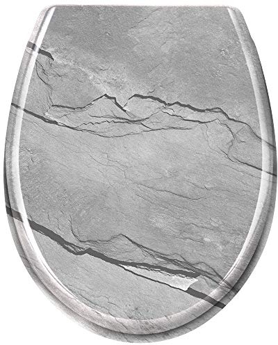TRMLBE Toalettlock toalettsits med automatisk sänkning toalettsits hög kvalitet med quick release-funktion, toalettsits, toalettlock, toalettsits, toalettsits, toalettsits, marmor