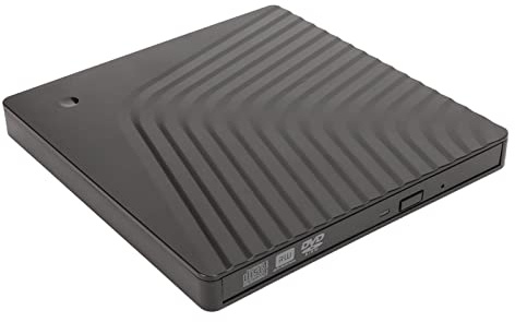 Vikye extern DVD-enhet – höghastighets-CD-enhet för bärbar dator, CD/DVD-ROM-brännare