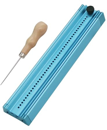 Sthmeyue Aluminum Punch Cradle with Screw‑Tight Clamp & Self‑Lock – Lightweight, Stable, Professional Hole Alignment (one-Way Limit)