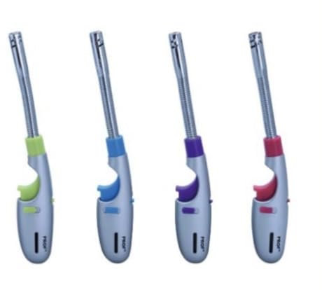 UniKlub/Lot de 4 Allume GAZ Flexible Multicolore Briquet ÉLECTRONIQUE