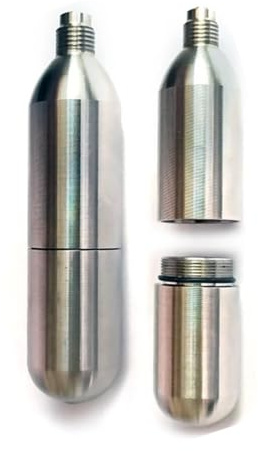 Återfyllningsbar CO2-patron snabbladdning for 8g 12g 16g återvinningscylinder(12g cartridge)