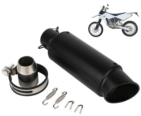 Silencieux d'échappement de moto – Système d'échappement de quad Bike de plage | Sondeur haute performance pour scooter, moto tout-terrain, 4, sport touring, Pocket Bikee ou Pit Bike