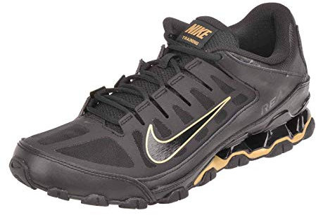 Nike Herren Reax 8 Tr Mesh Fitnessschuhe, Mehrfarbig (Black/Metallic Gold/Black 020), 40.5 EU