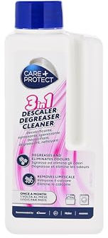 CARE+PROTECT Détartrant Liquide 3 EN 1: Détartre - Dégraisse - Désinfecte - Nettoyant Universel Pour Lave-Vaisselle et Lave-Linge - Elimine le Calcaire