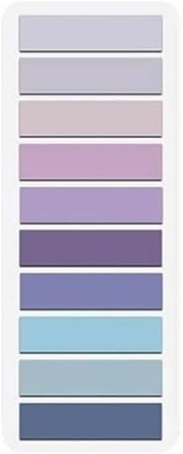 200 Pcs Purple Sticky Index Tabs, Page Markers Notes Tabs Writable and Repositionable Book Flags Tabs Strip Index Tabs for Page Marking Classify File