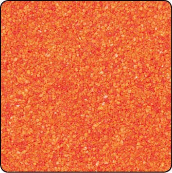 Season Farbsand, Dekosand, 0,5mm, 0,5 kg im Beutel, (orange)
