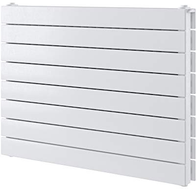 Carnival Horizontal Compact Convector Radiator Flat Panel Slim Design 800 x 600mm - White