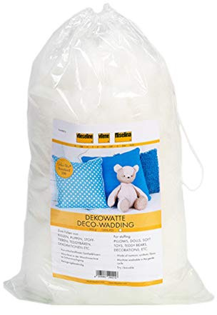 Die Stofftante Füllwatte Bastelwatte Dekowatte Vlieseline 300 g