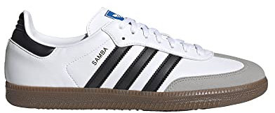 adidas Samba Vegan Shoes Men's, White, Size 13