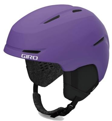 Giro Spur Toddler Ski Helmet - Snowboard Helmet for Boys & Girl - Matte Purple - XS (48.5-52cm)