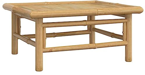 vidaXL Tavolo da Giardino 65x55x30 cm in bambù