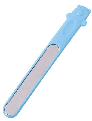 Recortadora portátil para bebé, diseño de bordes redondeados para limas de uñas sensibles en casa