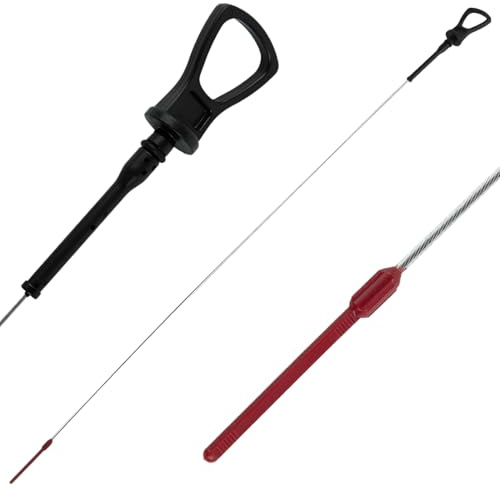 Jauge de Niveau d'Huile 710mm Compatible For BMW Série 1 3 F20 F21 F30 F31 F80 114i 116i 118i 316i 320i Dipstick de niveau d'huile moteur de voiture 11437600470