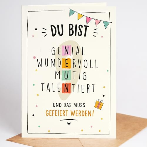 Lovely Cards - Tarjeta de cumpleaños para niñas y niños de 9 años - Tarjeta de cumpleaños premium para niños, hijo, hija, nieto, nieta - Regalos para niñas 9 - Tarjeta de cumpleaños A6 (9 años)