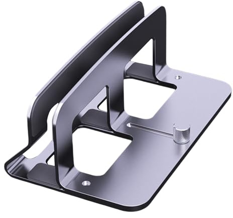 Jazuaiao Scrivania di slittamento di spessore regolabile 14 45mm del supporto verticale di alluminio del calcolatore anti per il taccuino del desktop degli studenti