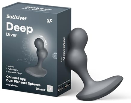 Satisfyer Deep Diver Butt Plug | Prostate Massager App Vibrator | IPX7