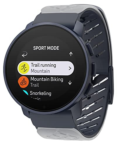 Suunto 9 Peak Pro GPS-Sportuhr mit extrem Langer Batterielaufzeit und Herzfrequenzmessung am Handgelenk, Ocean Blue, Einheitsgröße