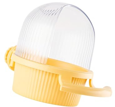 Distributeur de nourriture pour perroquets, perruches, cacatoès, perruches avec support pour perchoir, grande capacité