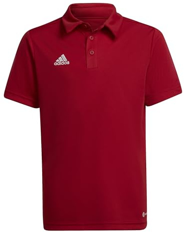 adidas Unisex Kinder Entrada 22 Polo Shirt, Team Power Red 2, 11-12 Years