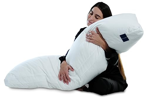 ACCURATEX Hybrid Memory Foam Seitenschläferkissen für Erwachsene, 51×137 cm