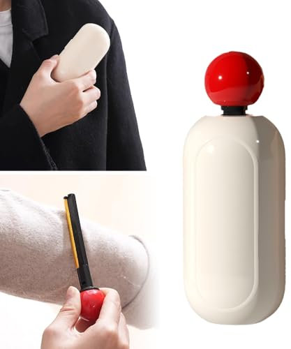 Fusselrolle Kleidung, Neue Multifunktionale Fusselentferner Kleidung, Entfernt Haare und Pilling aus der Kleidung, Fusselrasierer, für Kleidung, Teppiche, Sofas (1, Weiß)