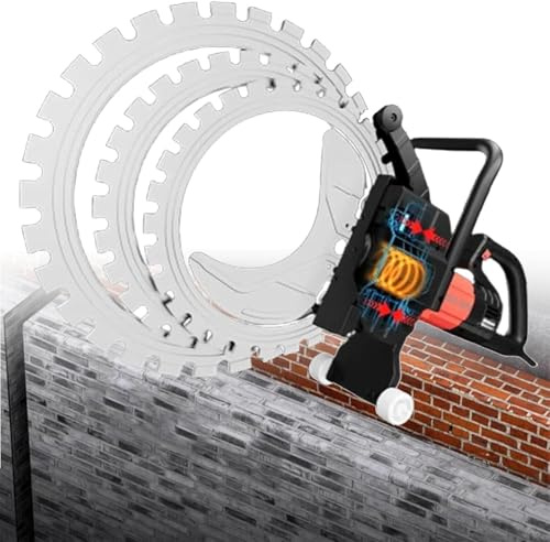 LYFDPN Electric Circular Saw for Concrete, Upgraded Toroidal Design, 8900W Pure Copper Motor, 90° Cutting Without Dead Angle (410+520mmSawblade)