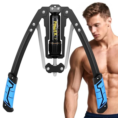 Adjustable Torsion Arm Fitness Machine, 22-440lbs Hydraulic Power Exerciser, Twister Arm Exerciser Home Chest Expander, Biceps, Abdomen, Shoulder And Chest Muscle Strength Training Fitness Equipment