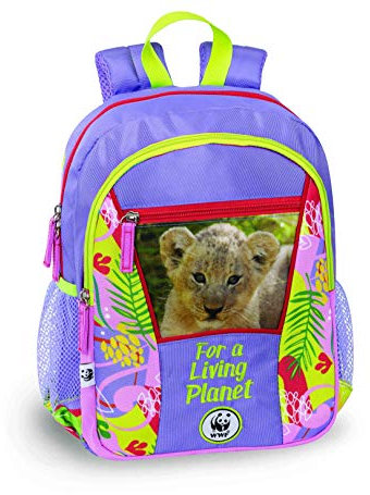 Panini Zaino organizzato, Unisex-Kinder Rucksack, Lilla, Taglia unica -
