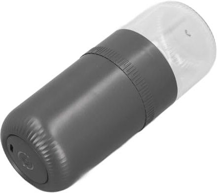 Macinacaffè Elettrico 26000 Giri/min Alimentato Via USB One Touch macinacaffè Portatile per Uso Esterno [capacità 90 ml] (GREY)
