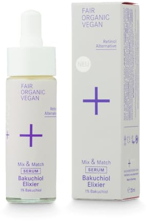 i+m® Bakuchiol Elixier 30ml · BIO Anti Aging Serum · Gesichtsserum Vegan · Retinol Alternative Naturkosmetik · Porenverfeinerndes & Faltenauffüller Serum · Mit Bio-Arganöl & Hyaluron · Parabenfrei