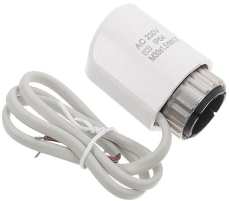 OSALADI Temperature Control Actuator for Radiators and Underfloor Heating Electric Heating Valve Energy Saving User-friendly Design