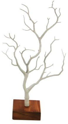 MAJORMENCH Organizador de Joyas Colgante Forma de Árbol Soporte para Collares Pulseras y Anillos Decoración Práctica y Duradera para Dormitorio y Sala
