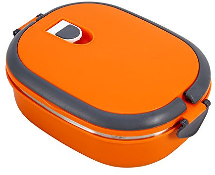 Brotdose Box mit Thermo-Mittagessen Wärmedämmung Edelstahl 1-3 Schichten von Containern Auslaufsichere Lebensmittel für Kinder Erwachsene, Halten Warme Essen für Schule,