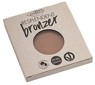 Purobio Terra Compatta Resplendent Bronzer Refill 03 Marrone Beige - 9 Gr