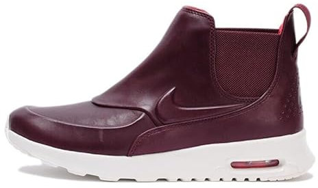 NIKE Air Max Thea Mid Damen Sneaker Sneaker Mode Freizeitschuhe, Red Night Maroon Night Maroon Segel, 38 EU