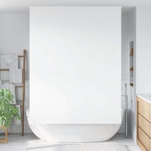 vidaXL Tenda a Rullo Doccia 150x240 cm Larghezza Tessuto 146 cm, Tenda da Doccia, Tenda da Doccia a Rullo, Tenda da Doccia da Bagno