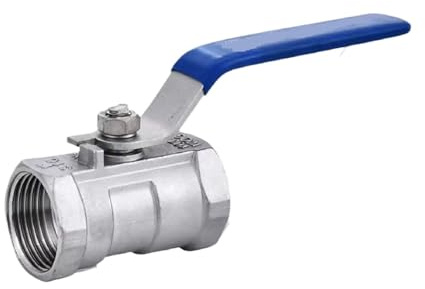 Vanne à bille Vanne à bille 1/2 3/4 1 Filetage femelle Passage intégral Poignée levier monobloc Tige anti-éjection(DN10,SS316)