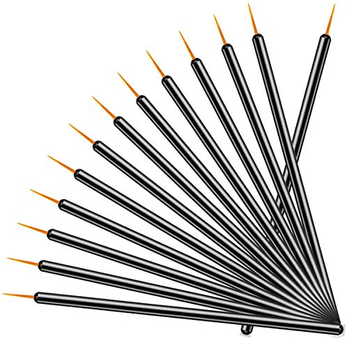 100 Pack Disposable Eyeliner Brush, JASSINS Eye liner Applicator Cosmetic Eye Wands Makeup Tool