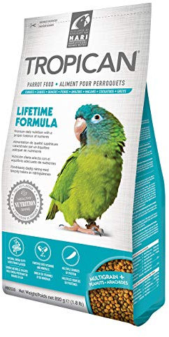H-Ari Papageienfutter Hari TROPICAN Lifetime 4mm Granules 1,8kg