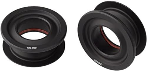 Sram, End Cap Set Front ZM2 HUB 15X110B 31TC Unisex Erwachsene, Schwarz-Schwarz