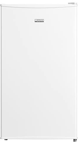 HADEN Under Counter Fridge With Ice Box - Adjustable Glass Shelf, Salad Crisper, Reversible Door, 68l Fresh Food, 12l Freezer, 45 cm Deep, 84.5cm High Under Counter Fridge