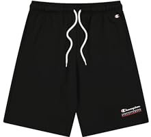 Champion Herren Legacy-Graphic Bermuda Bermudas, Schwarz (Kk001), S
