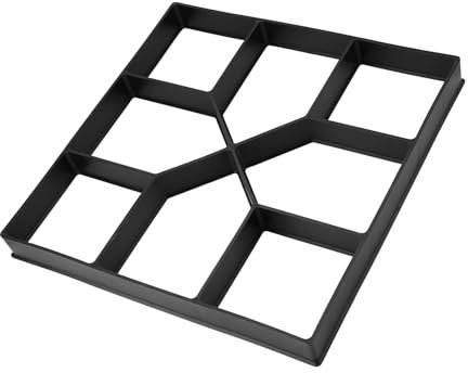 40 X, ​​Molde de Hormigón para Pavimento, Molde de Piedra de Paso Cm para Cemento o Moldes de Hormigón, Gran Jardín, Césped, Adoquines, Suelos Exteriores, Fabricante de Plástico,