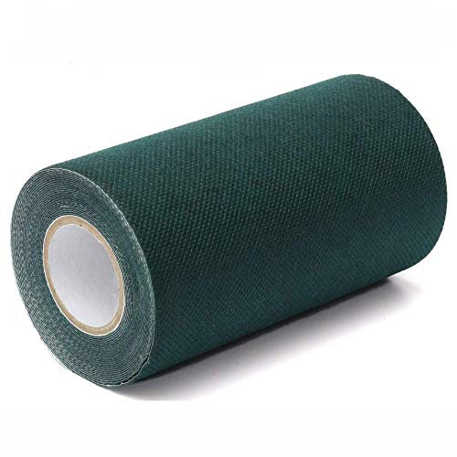 Sumnos Kunstrasenband Fugenband für Kunstrasen Nahtband Selbstklebend Fugenband Rasen Verbindung Kunstrasen Rasenteppich (15 cm x 5 m)