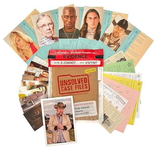 Unsolved Case Files : Jeu d’enquête sur des Affaires de meurtres Non élucidées – Qui a tué Buddy Edmunds ? Parviendrez-Vous à démasquer l’auteur du Crime ?…