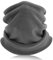 TAGVO Winter Halswärmer, Doppellagiger Fleece-Schlauchschal, Weicher dicker elastischer Schal, Winddichter Ohrenwärmer zum Skifahren und Radfahren, Unisex-Sturmhaube für Outdoor-Sportarten, Grau