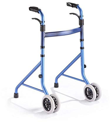 NATWEE SYue Rollators Walker，Cadre de Marche Pliant Léger avec Roue Aide à la Marche Béquille de Main Courante Convient aux Personnes Âgées et Handicapées It's So Kind of You
