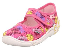 Superfit Mädchen Belinda Hausschuh, Pink Mehrfarbig 5550, 34 EU
