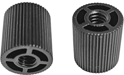 Convertidor de tornillo de tuerca de trípode de 2 piezas con rosca hembra de 1/4-20 aleación de aluminio aleación de aluminio adaptador accesorios cámara convertidor de rosca trípode