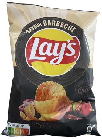 LAY'S Chips BBQ barbacoa sabor bolsa grande 135g pone